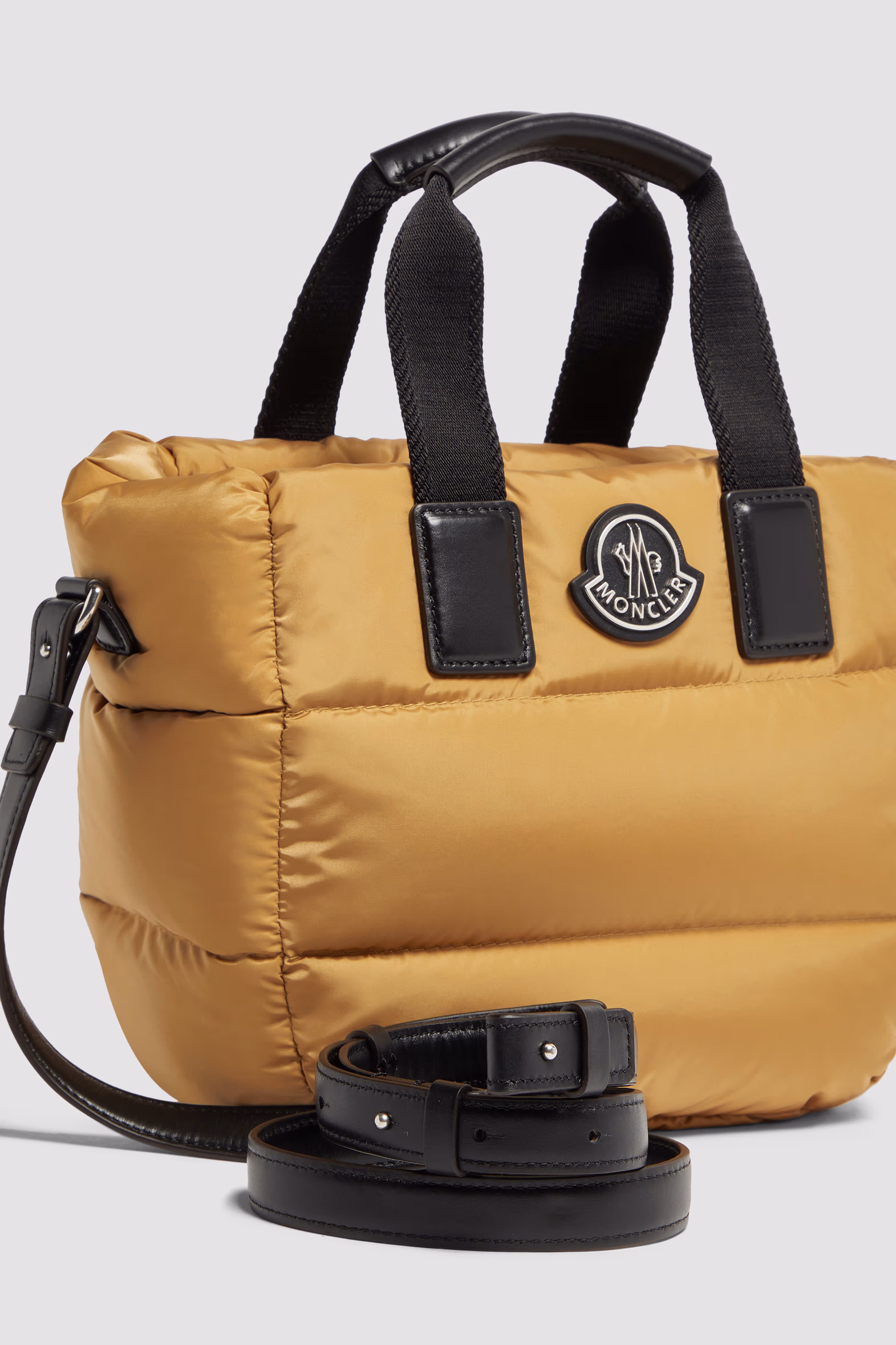 Minibolso tote impermeable Caradoc Mujer Amarillo Oscuro Moncler 3